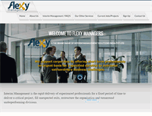Tablet Screenshot of flexymanagers.com